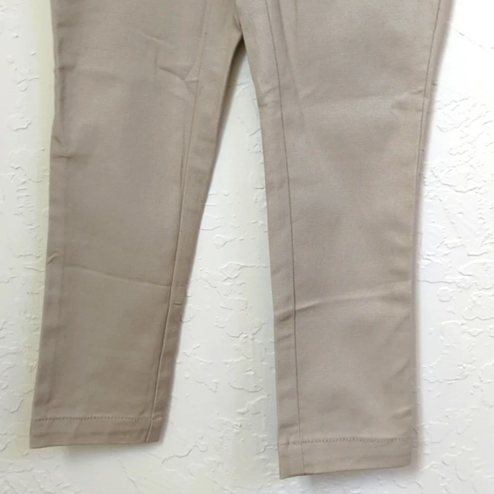 Old Navy Girls Khaki Skinny Stretch School Uniform Pants Size 5